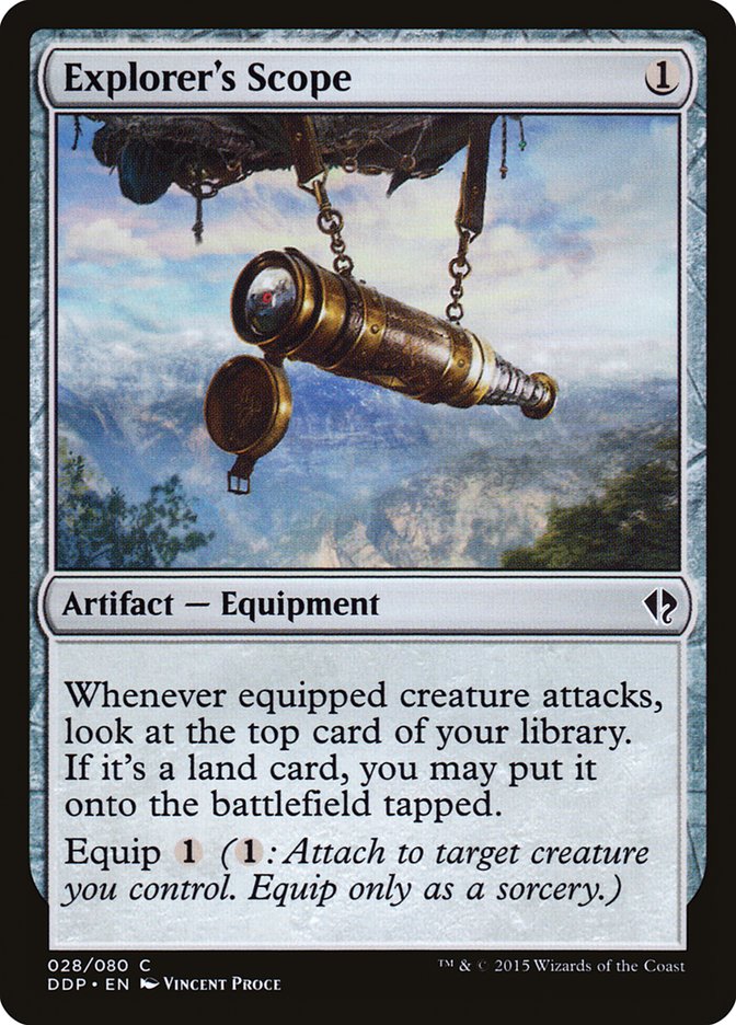 Explorer's Scope [Duel Decks: Zendikar vs. Eldrazi] | Game Haven TX