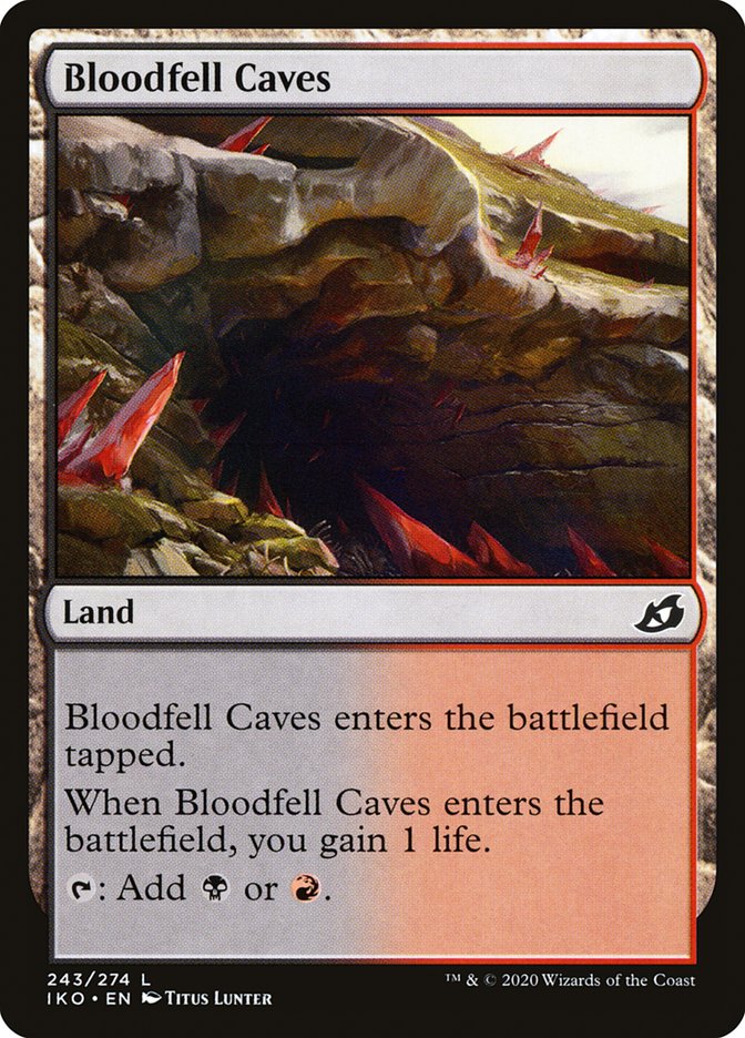 Bloodfell Caves [Ikoria: Lair of Behemoths] | Game Haven TX