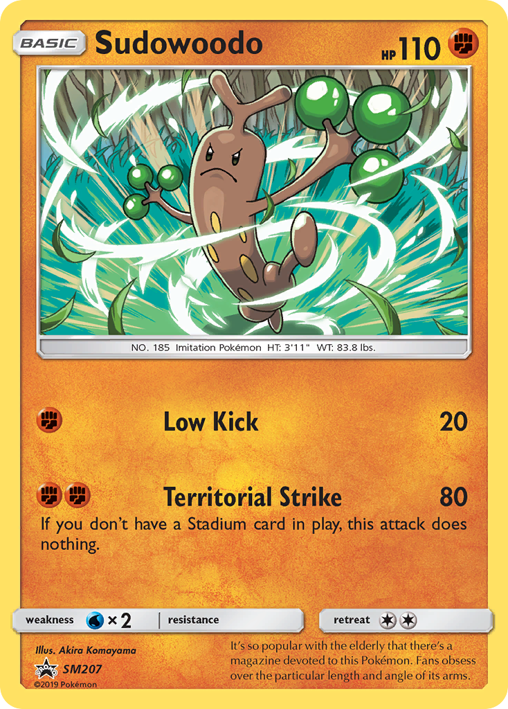 Sudowoodo (SM207) [Sun & Moon: Black Star Promos] | Game Haven TX