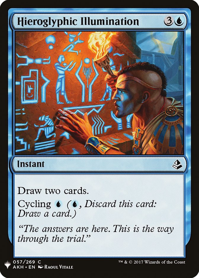 Hieroglyphic Illumination [Mystery Booster] | Game Haven TX