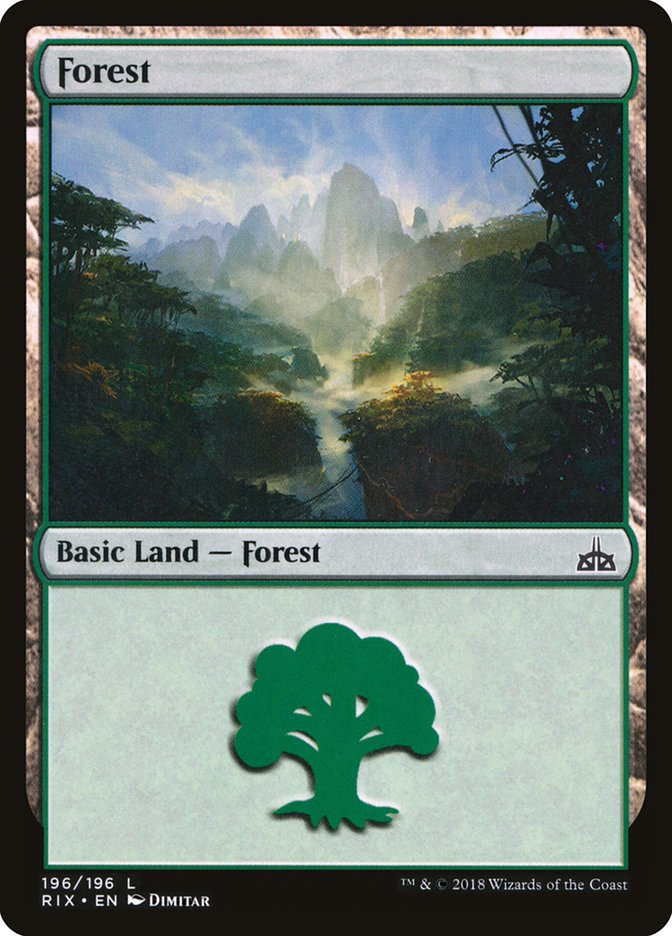 Forest [Rivals of Ixalan] | Game Haven TX
