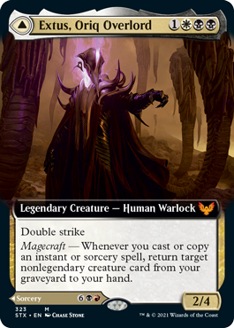 Extus, Oriq Overlord // Awaken the Blood Avatar (Extended) [Strixhaven: School of Mages] | Game Haven TX