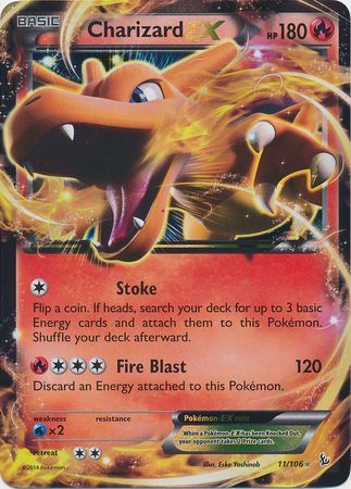 Charizard EX (11/106) (Jumbo Card) [XY: Flashfire] | Game Haven TX