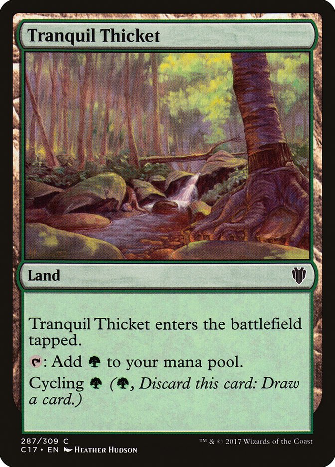 Tranquil Thicket [Commander 2017] | Game Haven TX