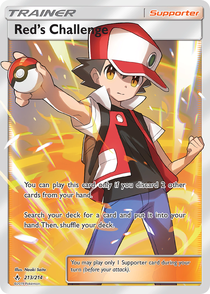 Red's Challenge (213/214) [Sun & Moon: Unbroken Bonds] | Game Haven TX