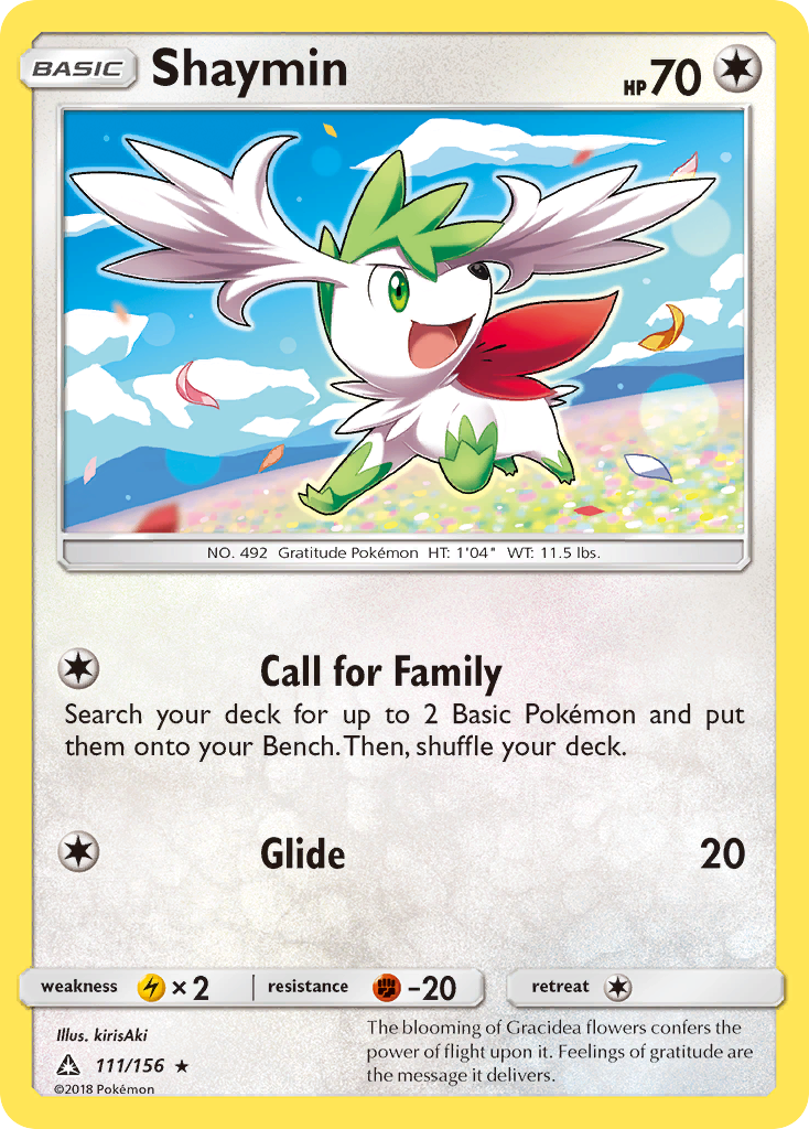 Shaymin (111/156) [Sun & Moon: Ultra Prism] | Game Haven TX