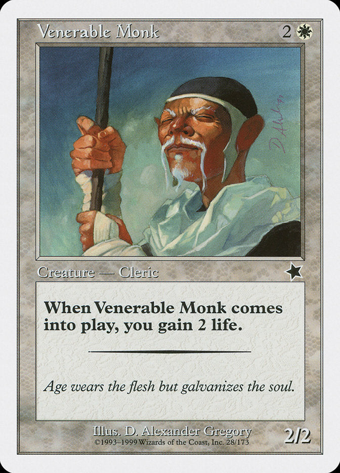 Venerable Monk [Starter 1999] | Game Haven TX