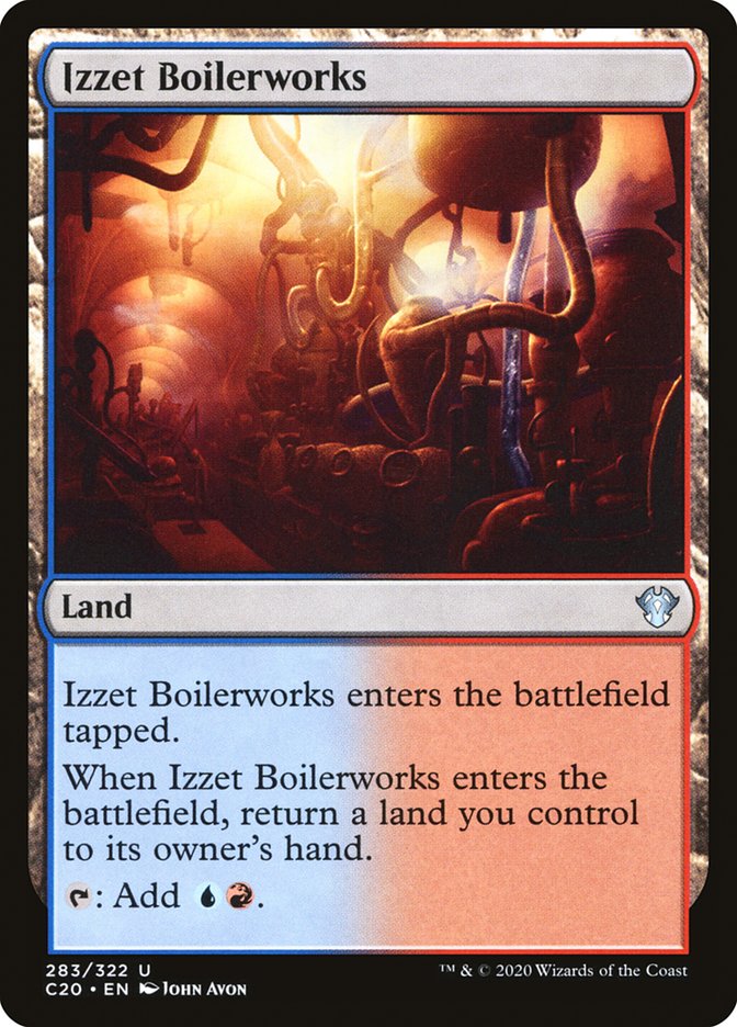 Izzet Boilerworks [Commander 2020] | Game Haven TX