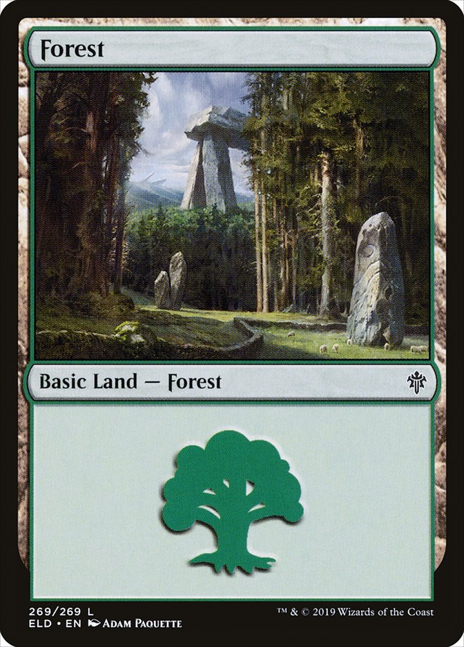 Forest (269) [Throne of Eldraine] | Game Haven TX