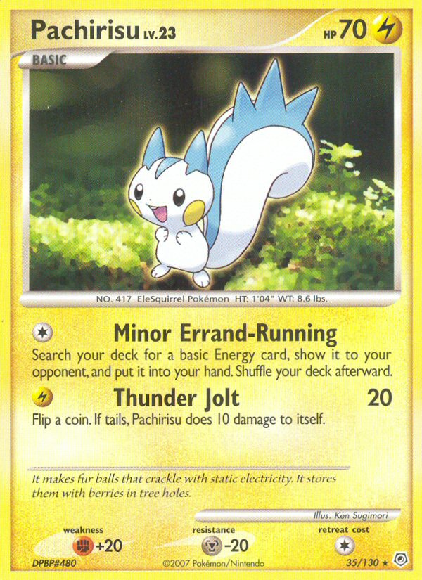 Pachirisu (35/130) [Diamond & Pearl: Base Set] | Game Haven TX