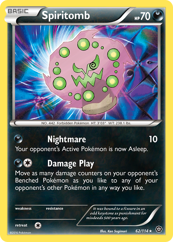 Spiritomb (62/114) [XY: Steam Siege] | Game Haven TX