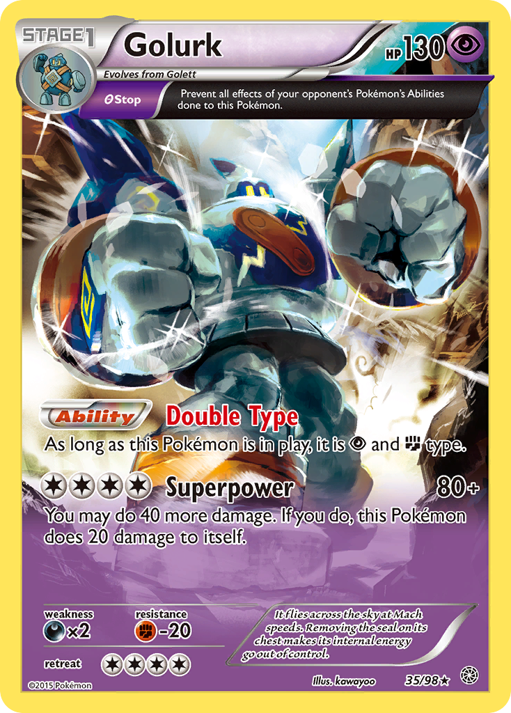 Golurk (35/98) [XY: Ancient Origins] | Game Haven TX