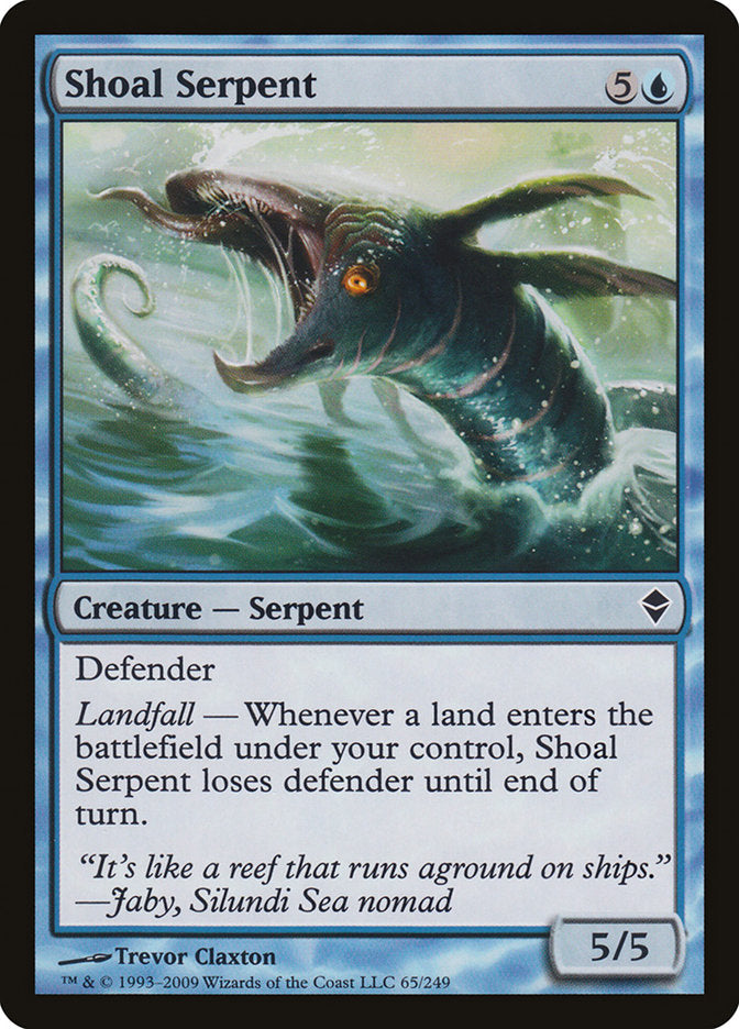 Shoal Serpent [Zendikar] | Game Haven TX