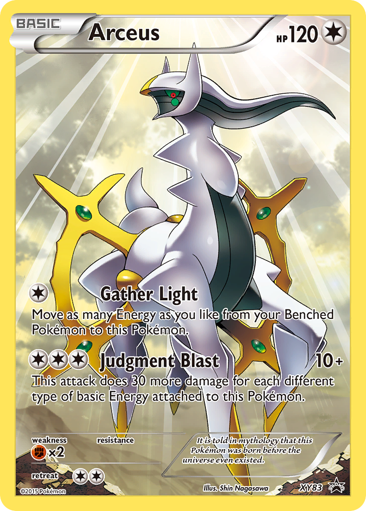 Arceus (XY83) [XY: Black Star Promos] | Game Haven TX