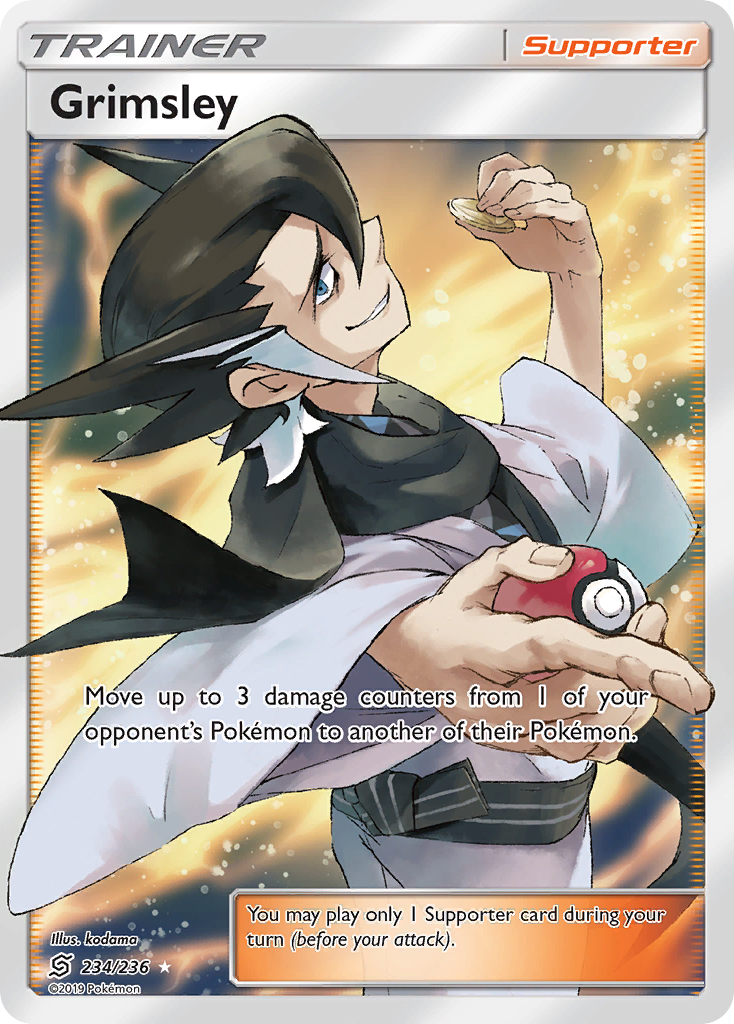 Grimsley (234/236) [Sun & Moon: Unified Minds] | Game Haven TX