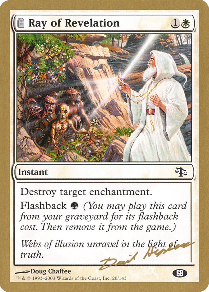 Ray of Revelation (Dave Humpherys) (SB) [World Championship Decks 2003] | Game Haven TX