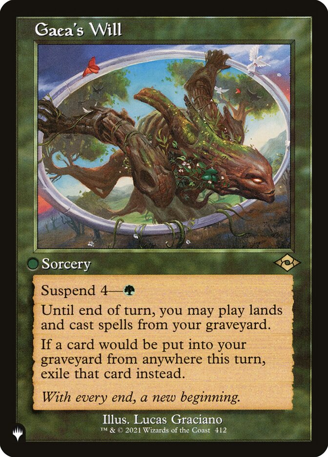 Gaea's Will [The List] | Game Haven TX