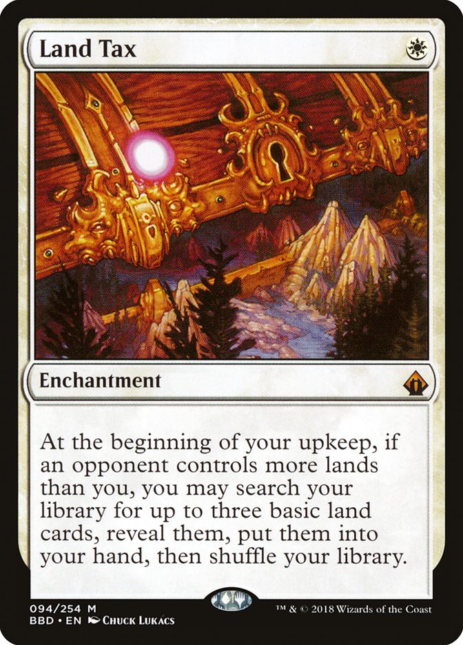 Land Tax [Battlebond] | Game Haven TX
