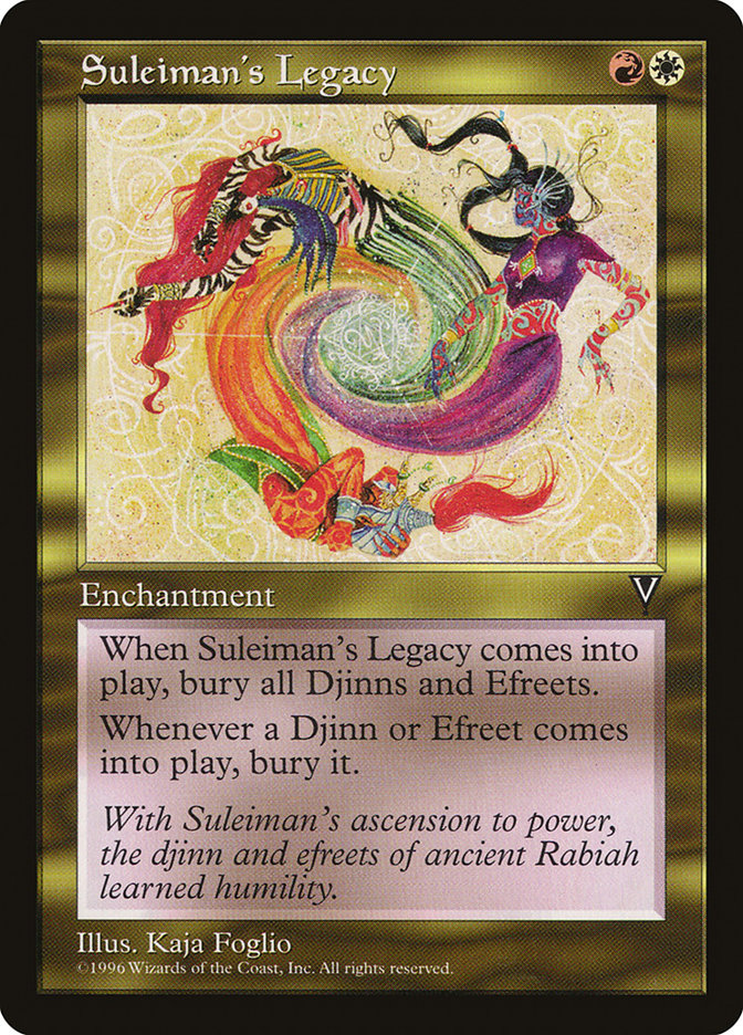 Suleiman's Legacy [Visions] | Game Haven TX