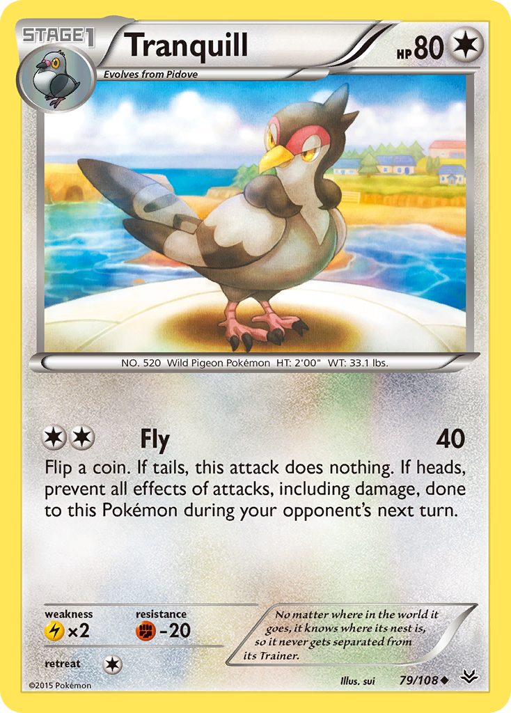 Tranquill (79/108) [XY: Roaring Skies] | Game Haven TX
