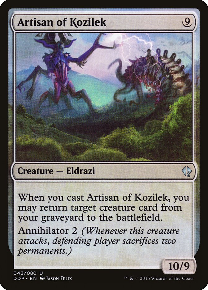Artisan of Kozilek [Duel Decks: Zendikar vs. Eldrazi] | Game Haven TX