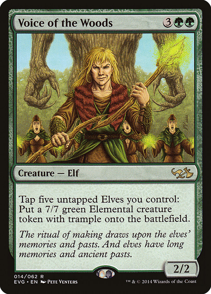 Voice of the Woods [Duel Decks Anthology: Elves vs. Goblins] | Game Haven TX