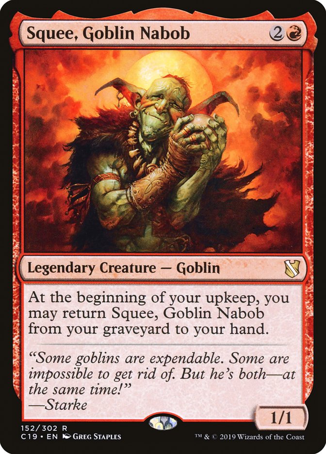 Squee, Goblin Nabob [Commander 2019] | Game Haven TX