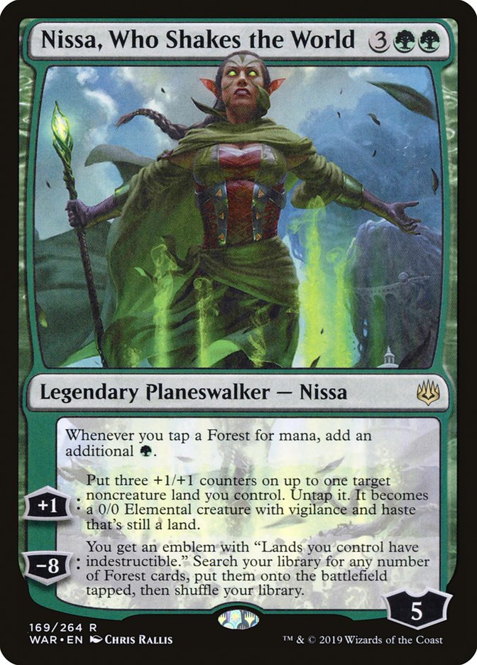 Nissa, Who Shakes the World [War of the Spark] | Game Haven TX