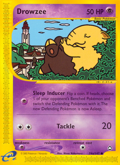 Drowzee (74a/147) [Aquapolis] | Game Haven TX