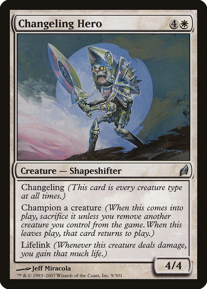 Changeling Hero [Lorwyn] | Game Haven TX