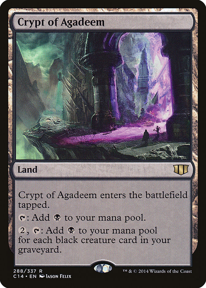 Crypt of Agadeem [Commander 2014] | Game Haven TX