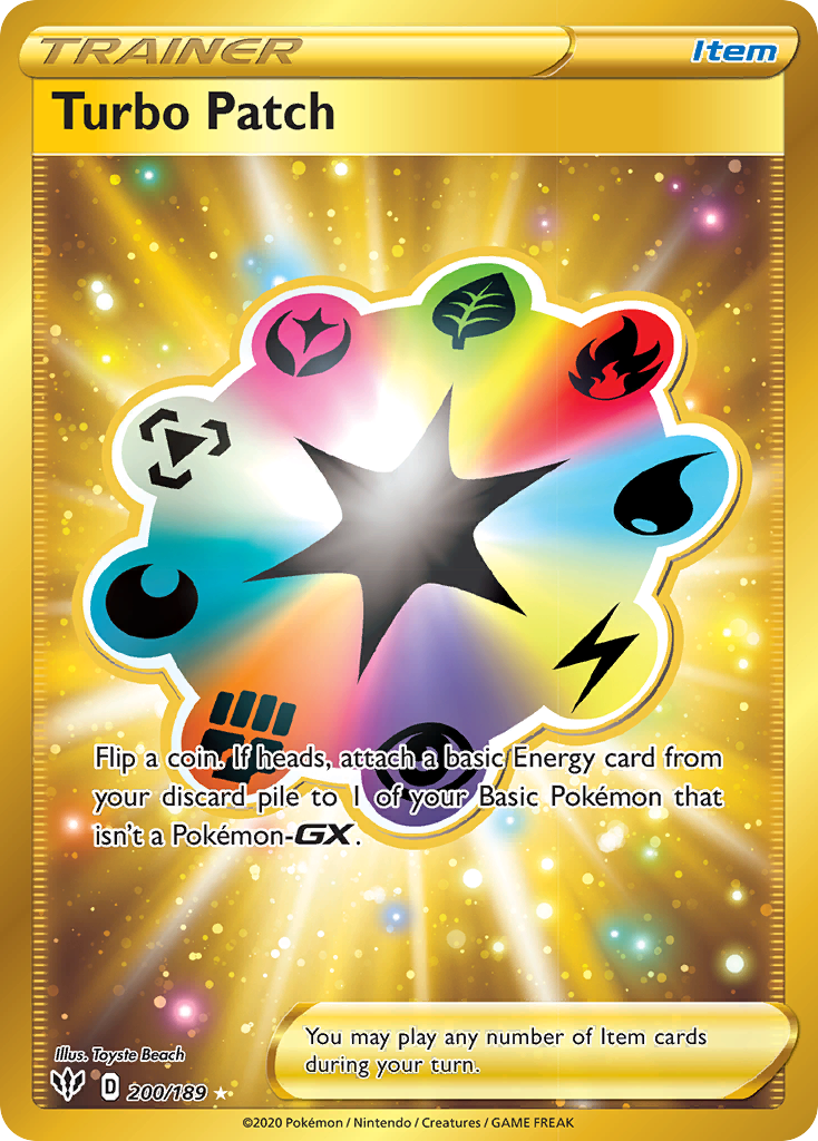 Turbo Patch (200/189) [Sword & Shield: Darkness Ablaze] | Game Haven TX