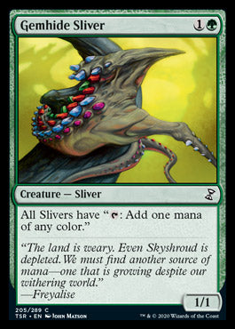 Gemhide Sliver [Time Spiral Remastered] | Game Haven TX