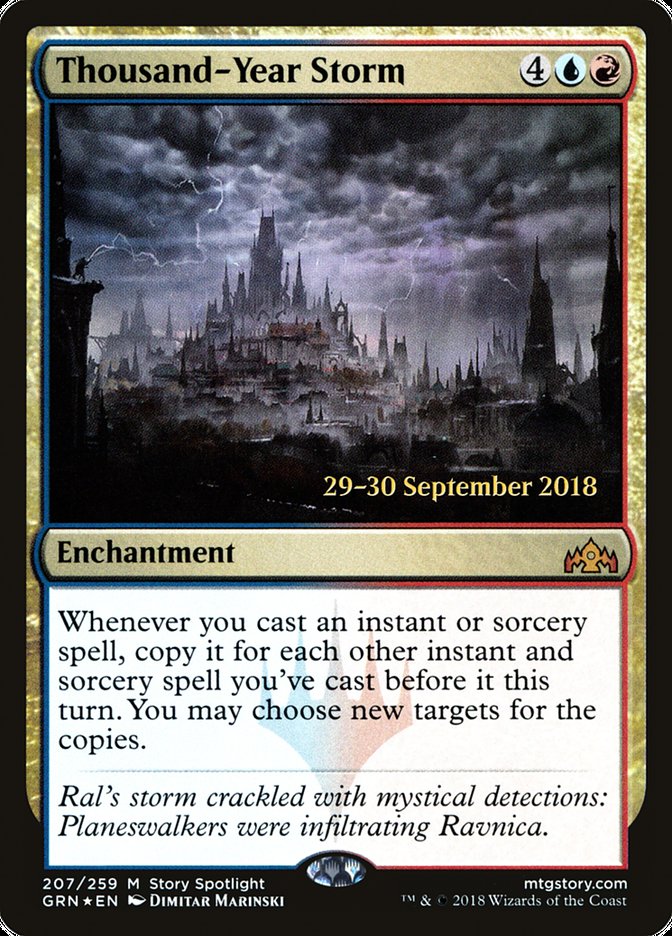 Thousand-Year Storm [Guilds of Ravnica Promos] | Game Haven TX