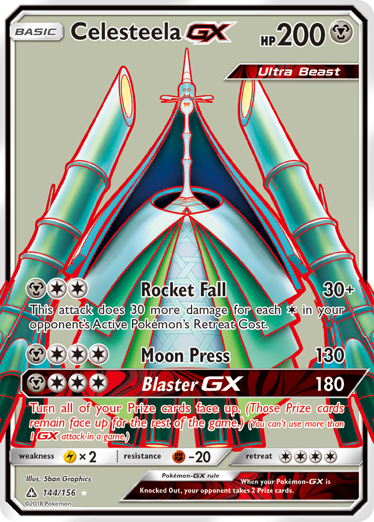 Celesteela GX (144/156) [Sun & Moon: Ultra Prism] | Game Haven TX
