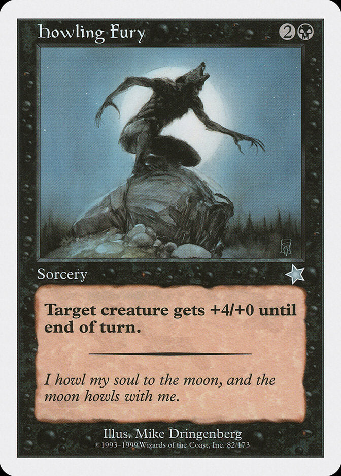 Howling Fury [Starter 1999] | Game Haven TX