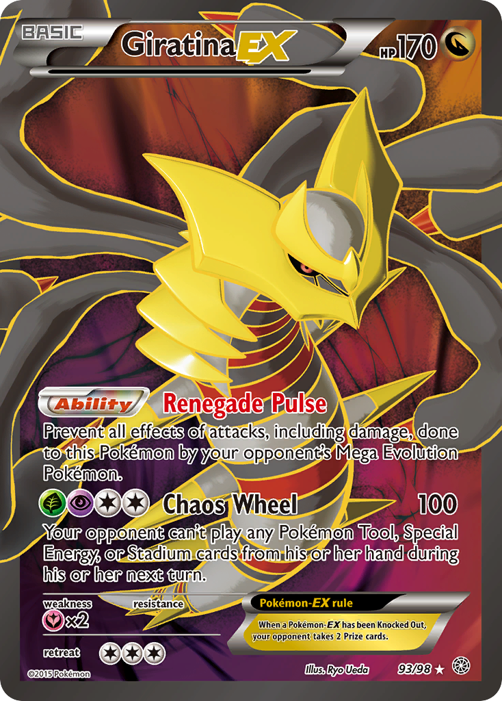 Giratina EX (93/98) [XY: Ancient Origins] | Game Haven TX