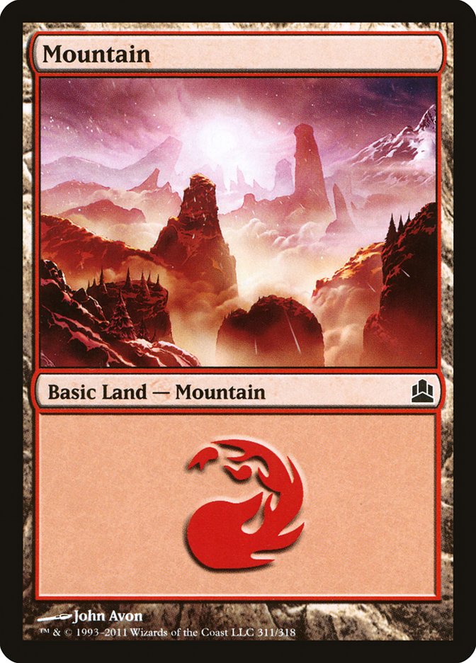 Mountain [Commander 2011] | Game Haven TX