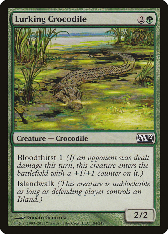 Lurking Crocodile [Magic 2012] | Game Haven TX