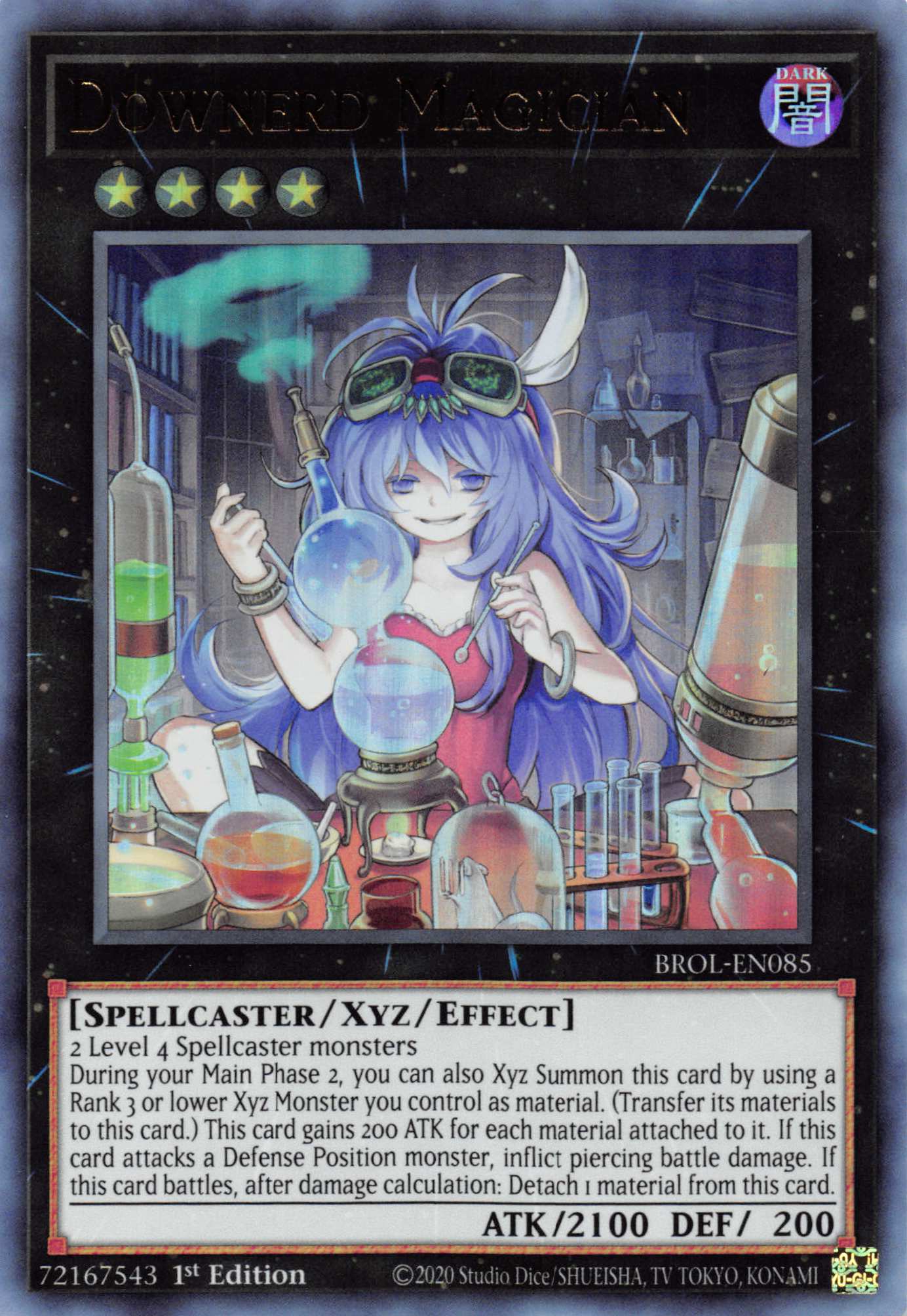 Downerd Magician [BROL-EN085] Ultra Rare | Game Haven TX