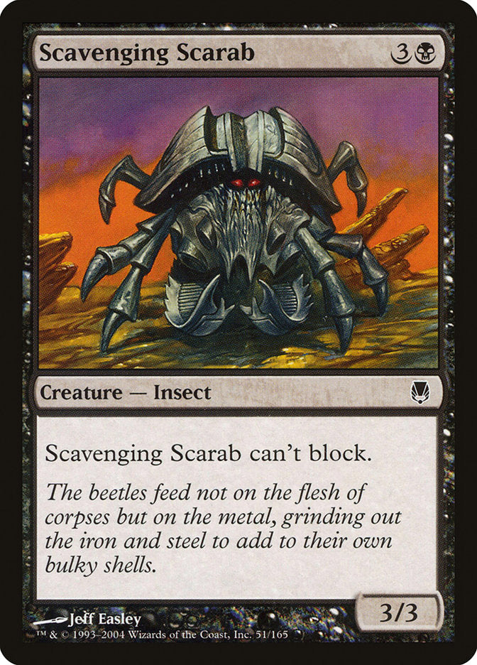 Scavenging Scarab [Darksteel] | Game Haven TX