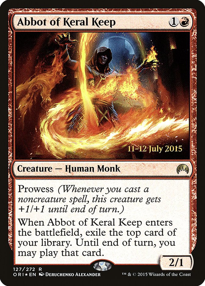Abbot of Keral Keep [Magic Origins Promos] | Game Haven TX