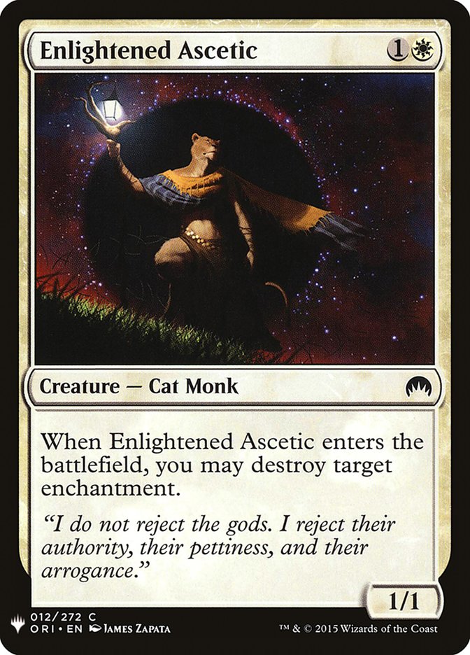 Enlightened Ascetic [Mystery Booster] | Game Haven TX