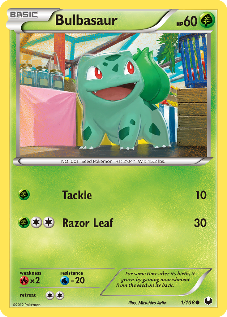Bulbasaur (1/108) [Black & White: Dark Explorers] | Game Haven TX
