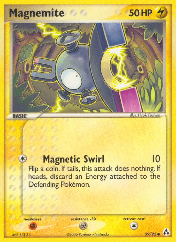 Magnemite (59/92) [EX: Legend Maker] | Game Haven TX