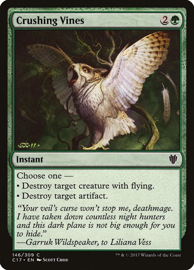 Crushing Vines [Commander 2017] | Game Haven TX