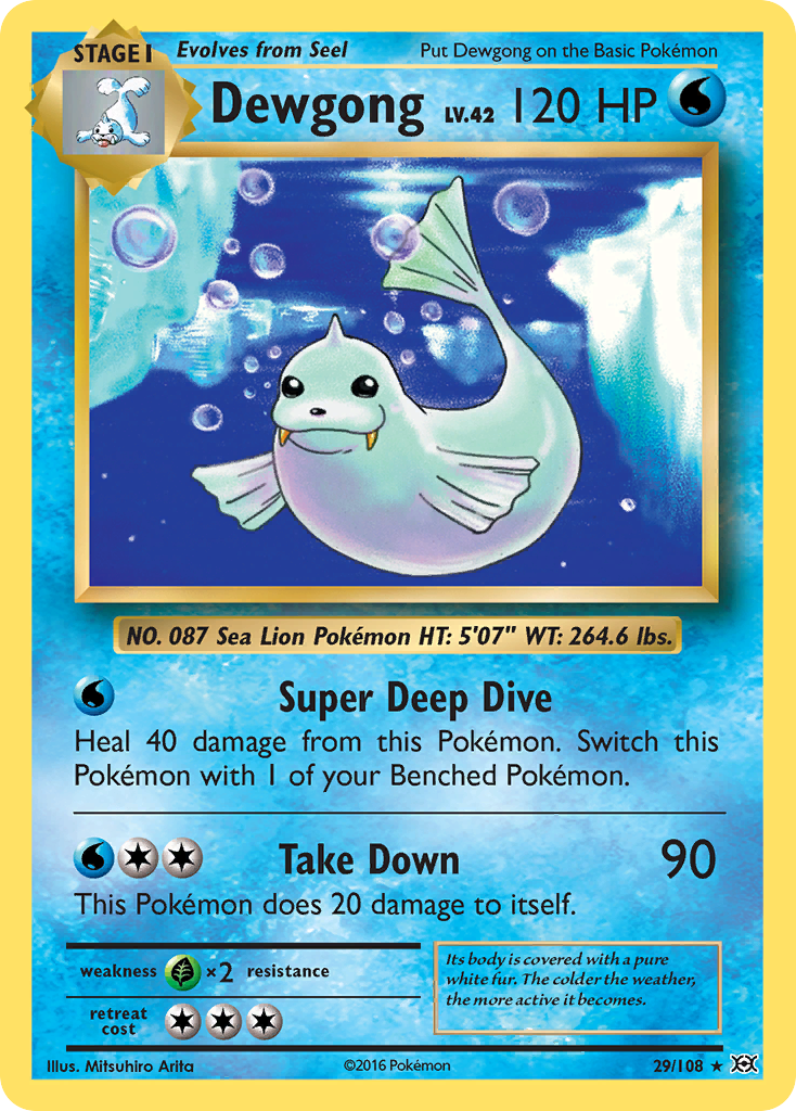 Dewgong (29/108) [XY: Evolutions] | Game Haven TX