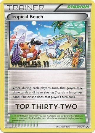 Tropical Beach (BW28) (Top 32) [Black & White: Black Star Promos] | Game Haven TX