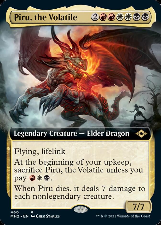 Piru, the Volatile (Extended) [Modern Horizons 2] | Game Haven TX