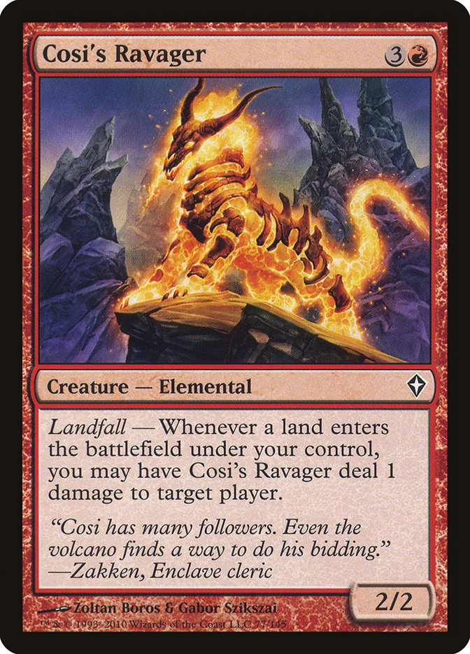 Cosi's Ravager [Worldwake] | Game Haven TX